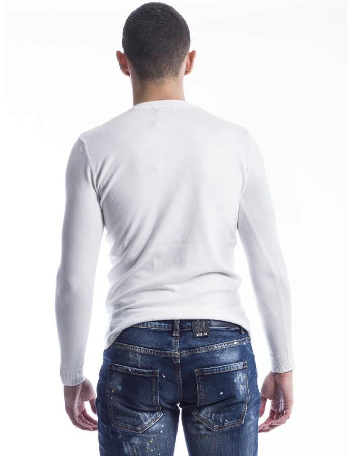 copy of PULL FIN COL ROND - NOIR / HOMME HAUTS -  Mode pas cher de qualité sur ZERDA BOUTIQUE