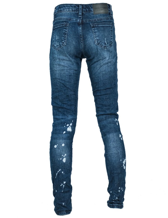 JEAN SKINNY DESTROY - BLEU / GARÇON GARÇON DU 2 AU 14 ANS -  Mode pas cher de qualité sur ZERDA