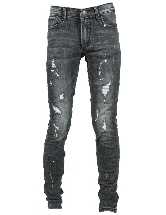 copy of JEAN SKINNY DESTROY - NOIR / GARÇON GARÇON DU 2 AU 14 ANS -  Mode pas cher de qualité sur