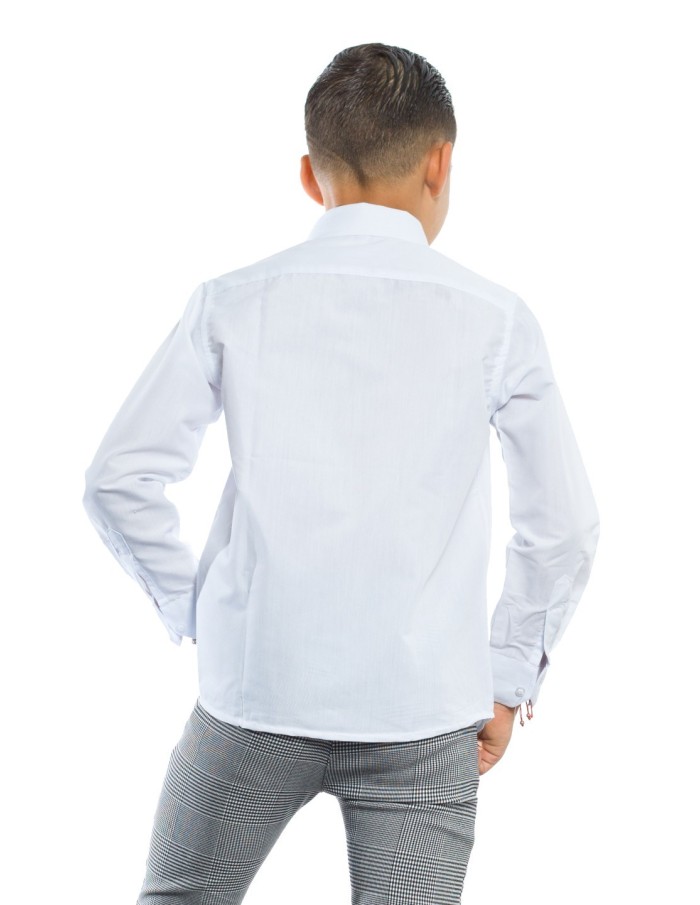 CHEMISE - BLANC / GARÇON 4 À 14 ANS - ENFANTS