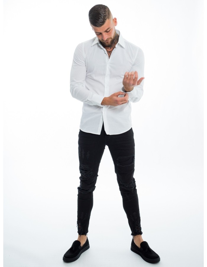 CHEMISE - BLANC / HOMME - HOMME