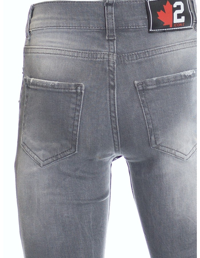 JEAN SKINNY-ICON2 - GRIS / GARÇON 10 À 16 ANS - ENFANTS