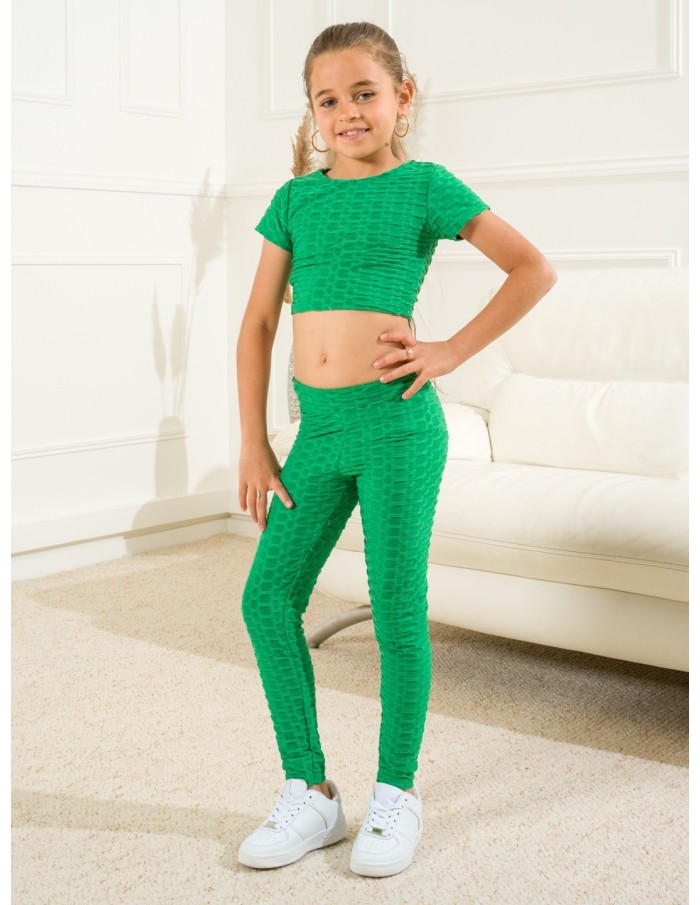 Débardeur Sport Fille Sans Manches - Crop Top Pour Danse, Gym, Ballet Et Yoga - Taille 4 à 16 Ans