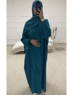 ABAYA AVEC VOILE INTÉGRÉ...