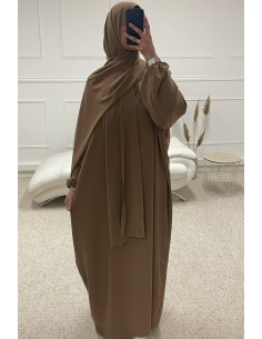 ABAYA AVEC VOILE INTÉGRÉ...