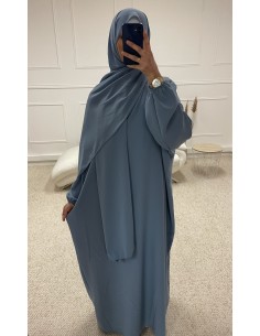 ABAYA AVEC VOILE INTÉGRÉ...