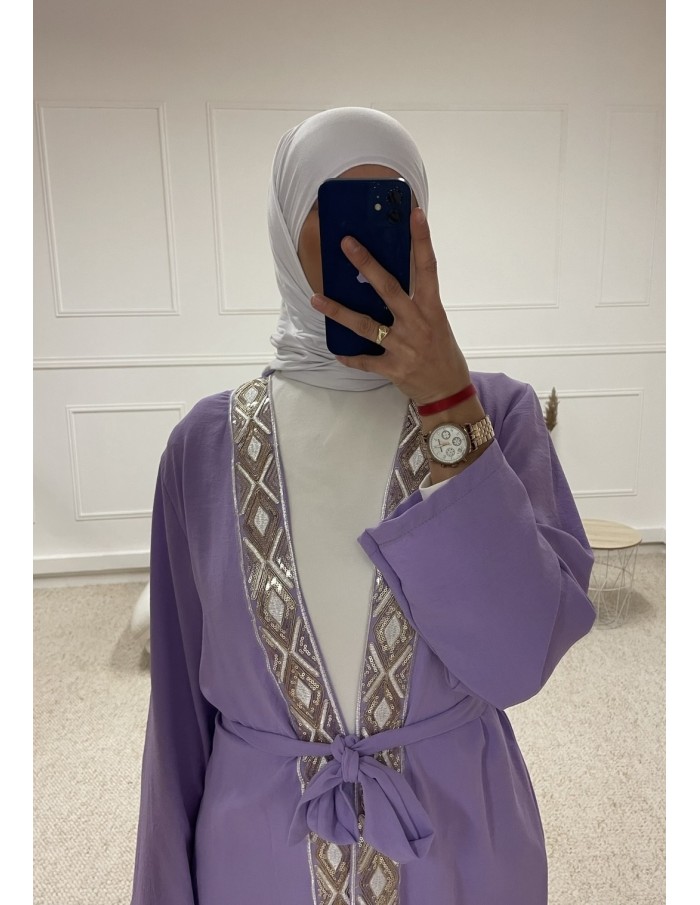 ENSEMBLE 2 PIÈCES FLUIDE MASTOUR VIOLET FEMME - MASTOUR