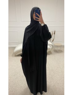 ABAYA AVEC VOILE INTÉGRÉ...