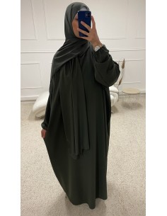 ABAYA AVEC VOILE INTÉGRÉ...