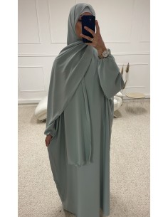 ABAYA AVEC VOILE INTÉGRÉ...