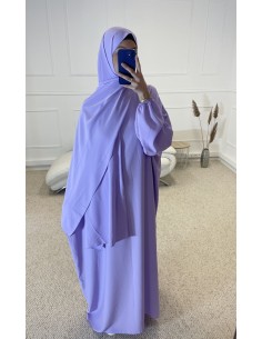 ABAYA AVEC VOILE INTÉGRÉ...