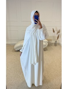 ABAYA AVEC VOILE INTÉGRÉ...