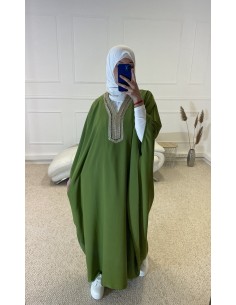 ABAYA MANCHE LONGUE AVEC...