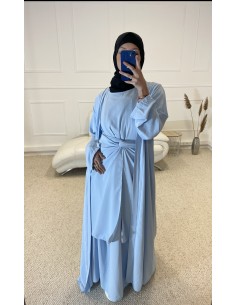 ABAYA KIMONO 3 PIÈCES FEMME...