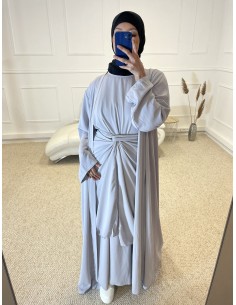 ABAYA KIMONO 3 PIÈCES FEMME...