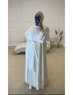 ABAYA KIMONO 3 PIÈCES FEMME...