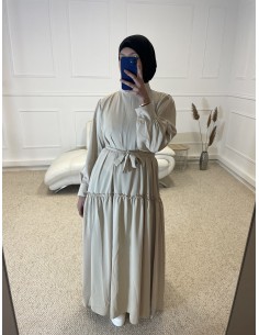 ABAYA LONGUE PLISSÉ FEMME...