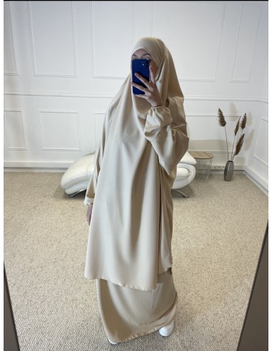 ENSEMBLE 2 PIÈCES JILBEB+JUPE FEMME...