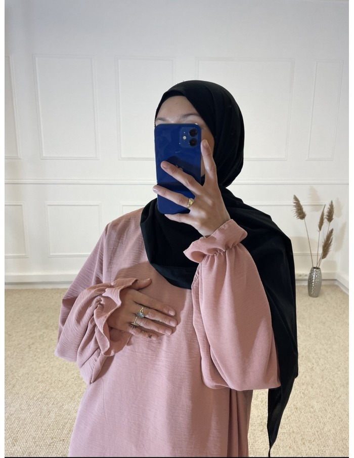 ENSEMBLE HAUT + PANTALON FLUIDE FEMME ROSE - MASTOUR