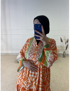 ABAYA IMPRIMÉ LONGUE... 2