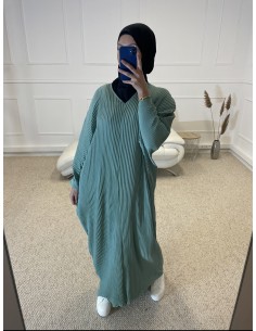 ABAYA PLISSÉ AMPLE FEMME...