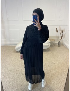 ROBE FLUIDE PLISSÉ LONGUE...