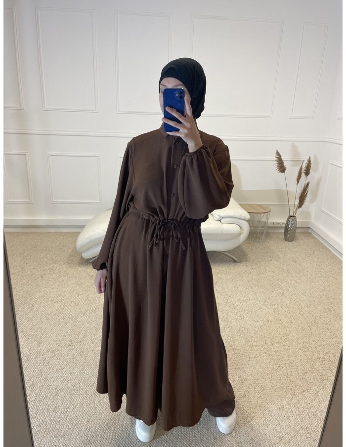 ENSEMBLE 2 PIÈCES MASTOUR FEMME MARRON - MASTOUR