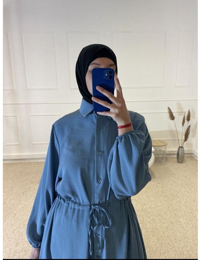 ENSEMBLE 2 PIÈCES MASTOUR FEMME BLEU - MASTOUR