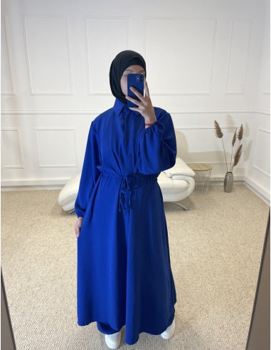 ENSEMBLE 2 PIÈCES MASTOUR FEMME BLEU...