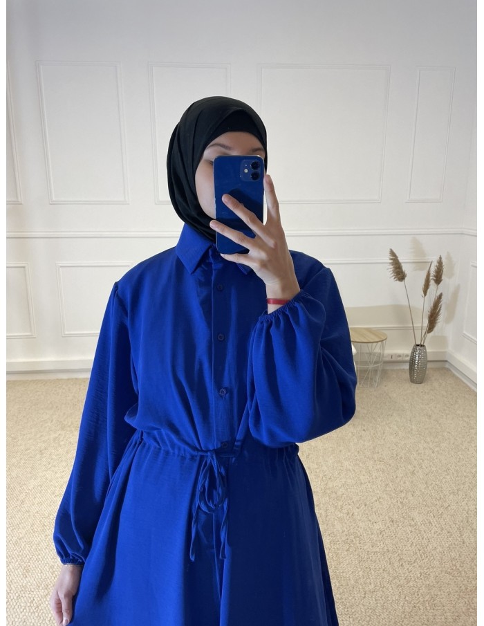 ENSEMBLE 2 PIÈCES MASTOUR FEMME BLEU MARINE - MASTOUR
