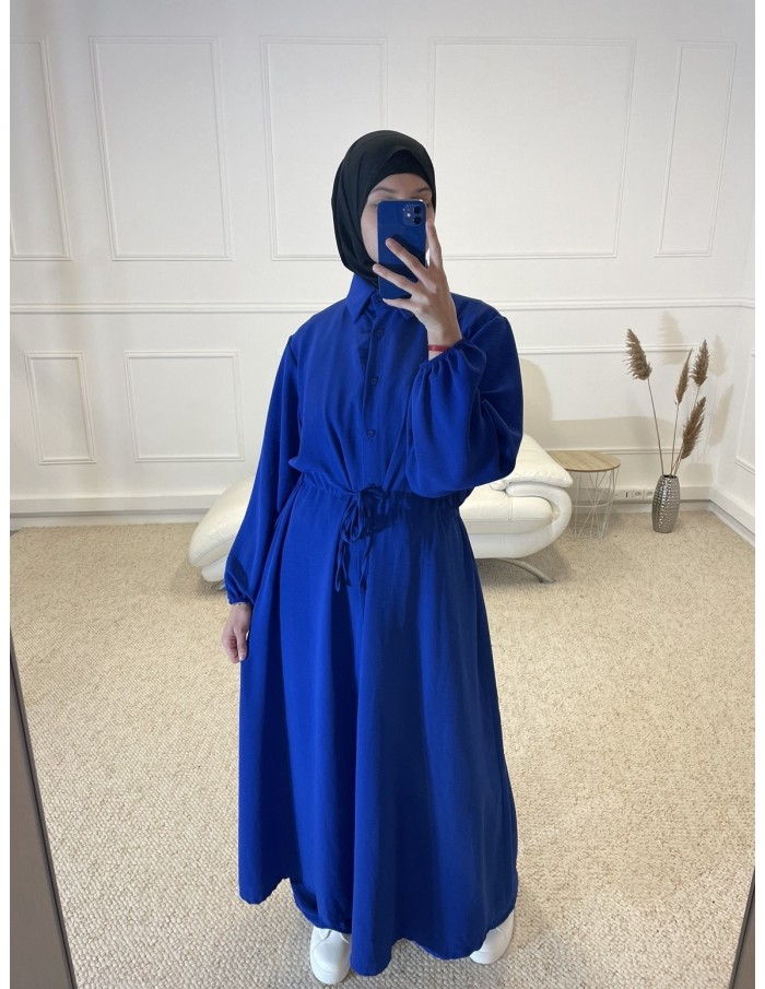 ENSEMBLE 2 PIÈCES MASTOUR FEMME BLEU MARINE - MASTOUR