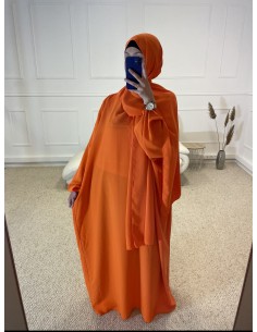 ABAYA AVEC VOILE INTÉGRÉ...