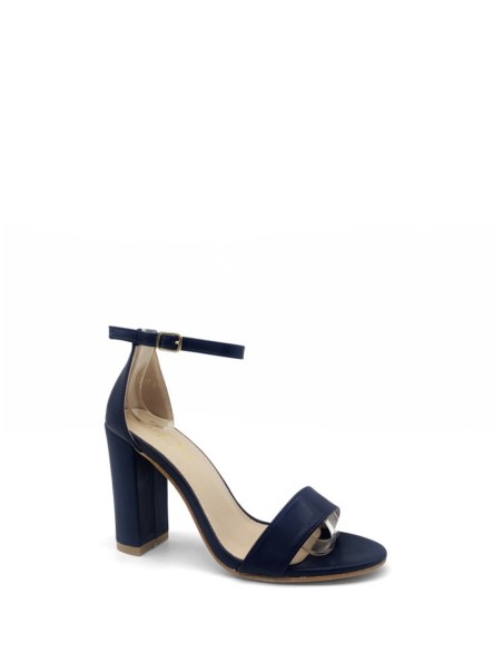 TALON HAUT BLEU MARINE MATTE FEMME DU 36 AU 41 - FEMME
