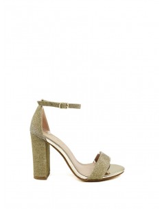 TALON HAUT OR PAILLETÉ...