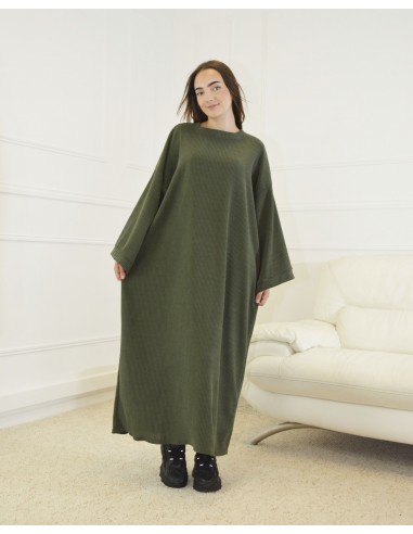 Robe khaki large - femme - taille...