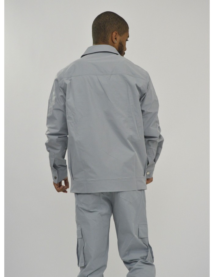 Ensemble uni veste cargo blanc frilivin - HOMME - Accueil