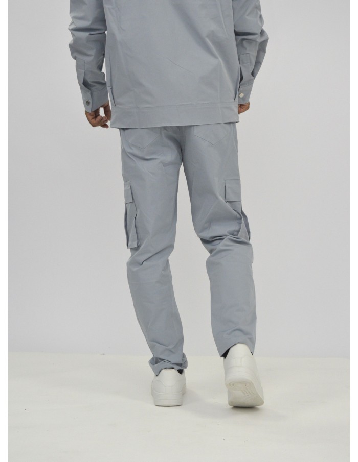 Ensemble uni veste cargo blanc frilivin - HOMME - Accueil