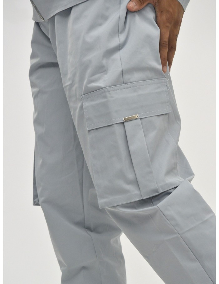Ensemble uni veste cargo blanc frilivin - HOMME - Accueil