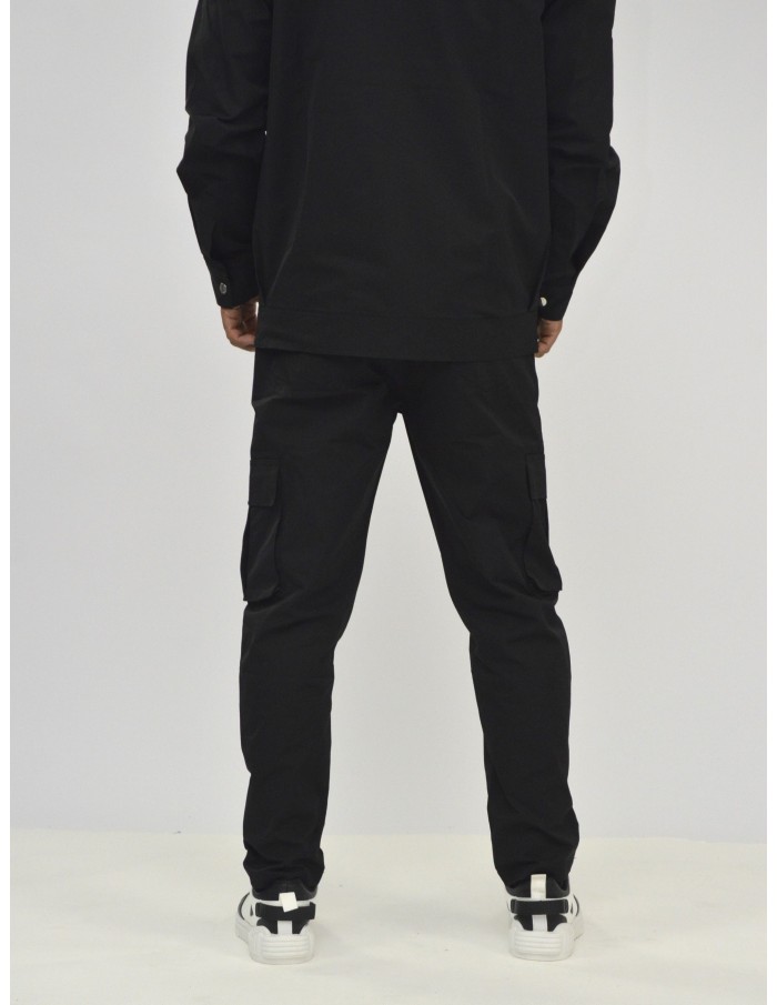 Ensemble uni veste cargo noir frilivin - HOMME - Accueil