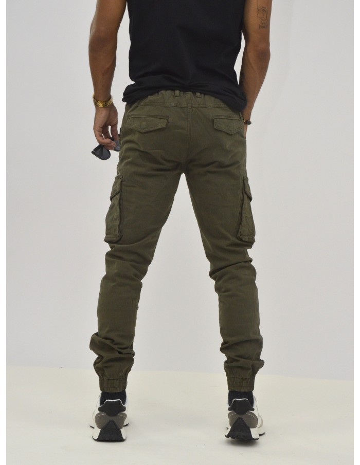 PANTALON CARGO KAKI - HOMME - Accueil