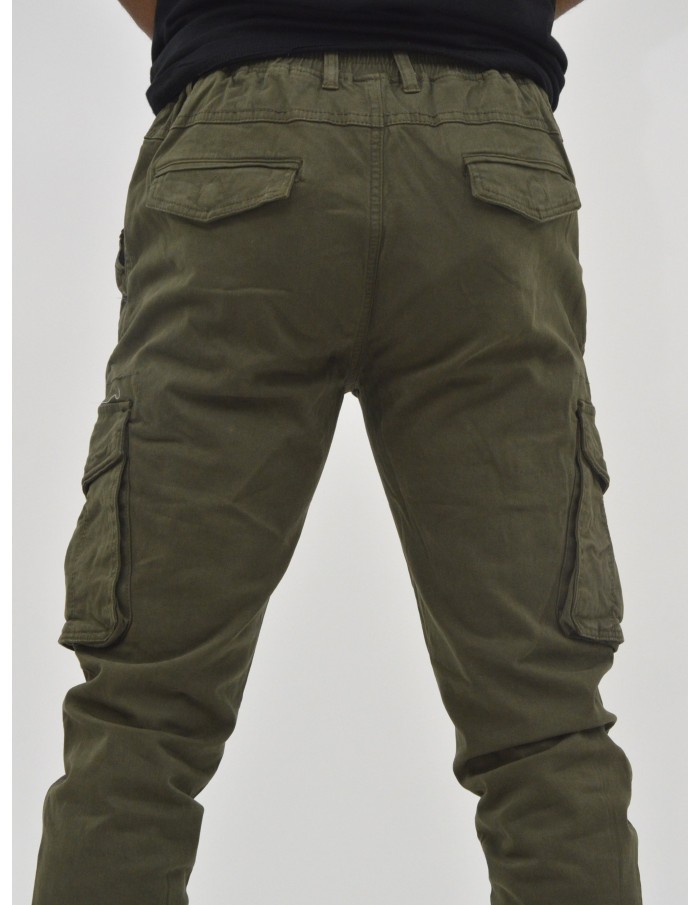 PANTALON CARGO KAKI - HOMME - Accueil
