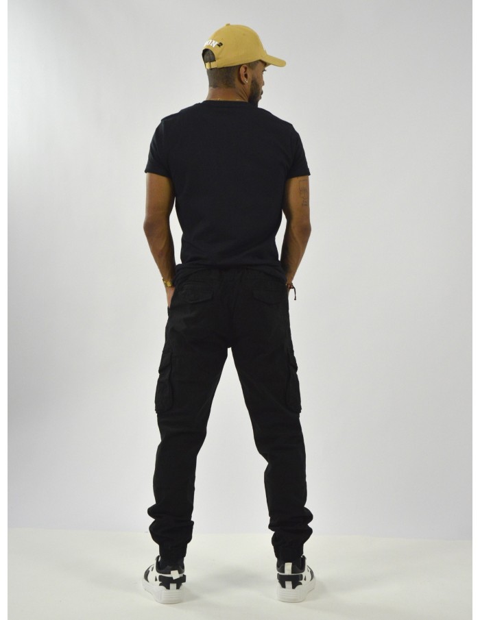 PANTALON CARGO NOIR - HOMME - Accueil