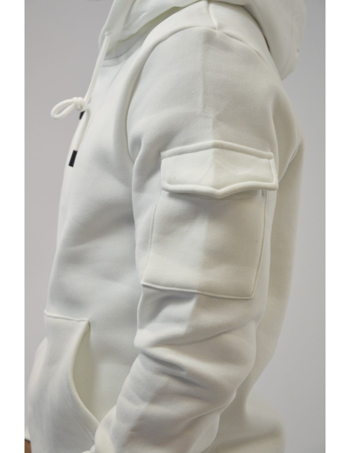 ENSEMBLE JOGGING PANTALON CARGO BLANC - HOMME - Accueil