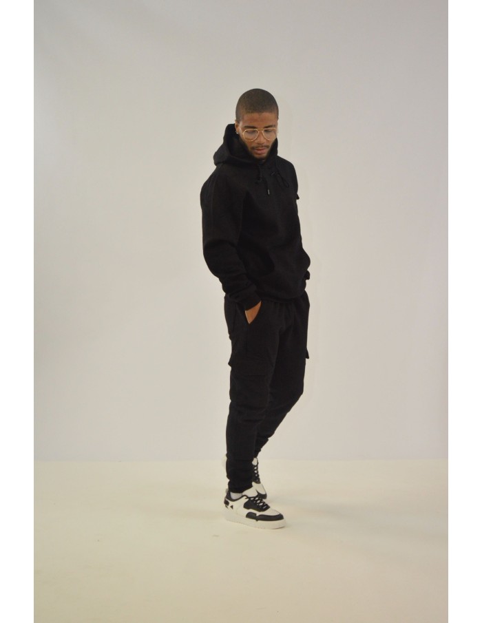 ENSEMBLE JOGGING PANTALON CARGO NOIR - HOMME - Accueil