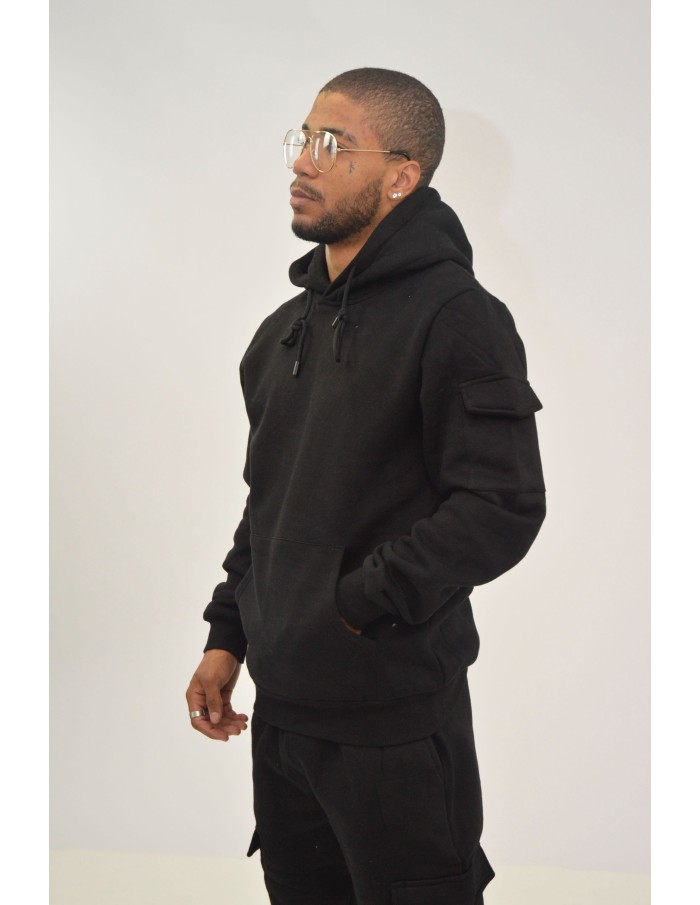 ENSEMBLE JOGGING PANTALON CARGO NOIR - HOMME - Accueil