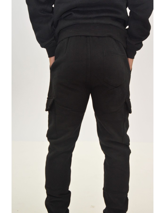 ENSEMBLE JOGGING PANTALON CARGO NOIR - HOMME - Accueil