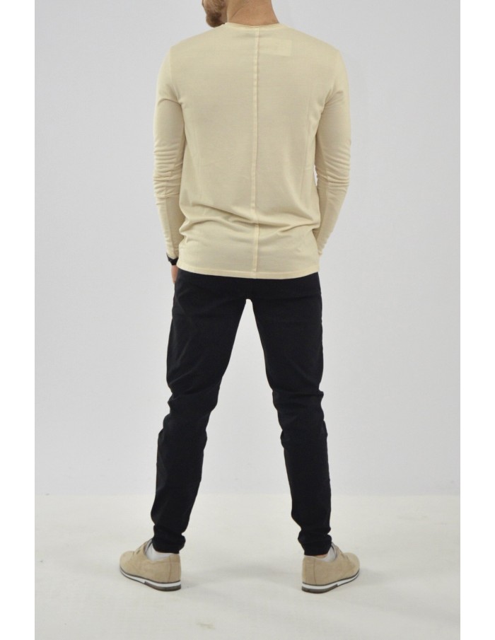Tee Shirt Manches Longues beige - HOMME - Accueil