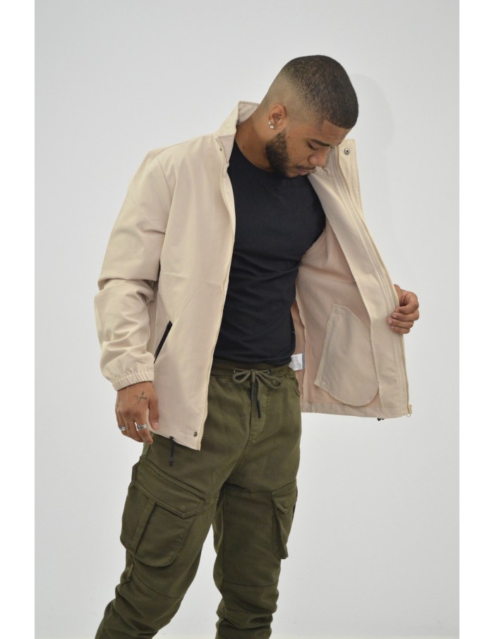 Veste Zippée BEIGE - HOMME - Accueil