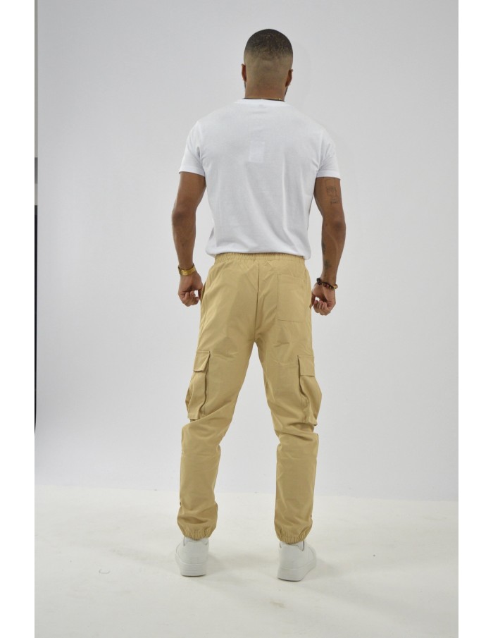 Pantalon Cargo camel - HOMME - Accueil