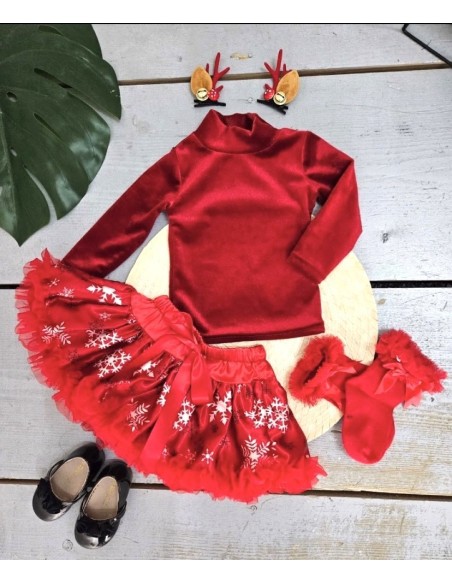 ensemble Noel BEBE FILLE - Accueil